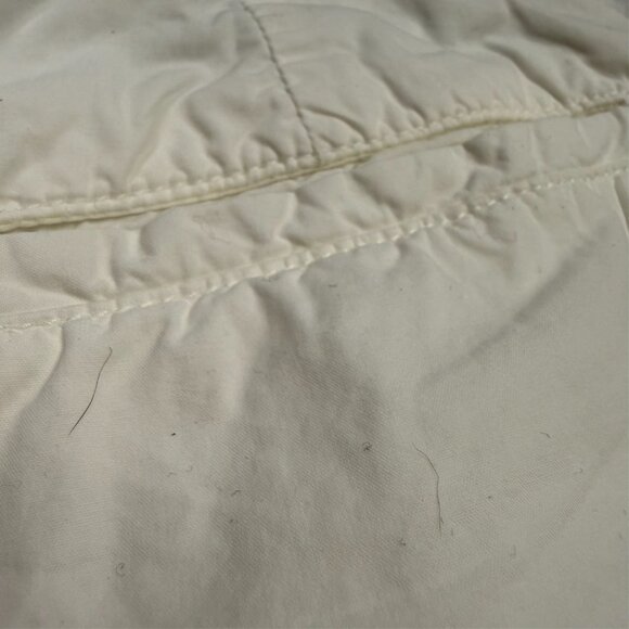 Pal Zileri Chinos White Cotton Pants Tech Lightweight Italy 32x31 - Picture 10 of 10